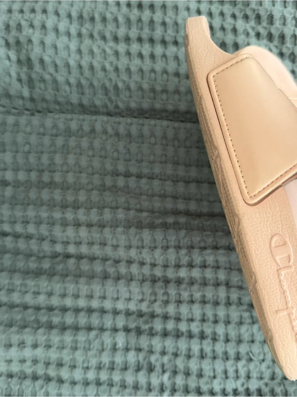 Champion Girls Pink Slides Size 2 Slip On Sandals